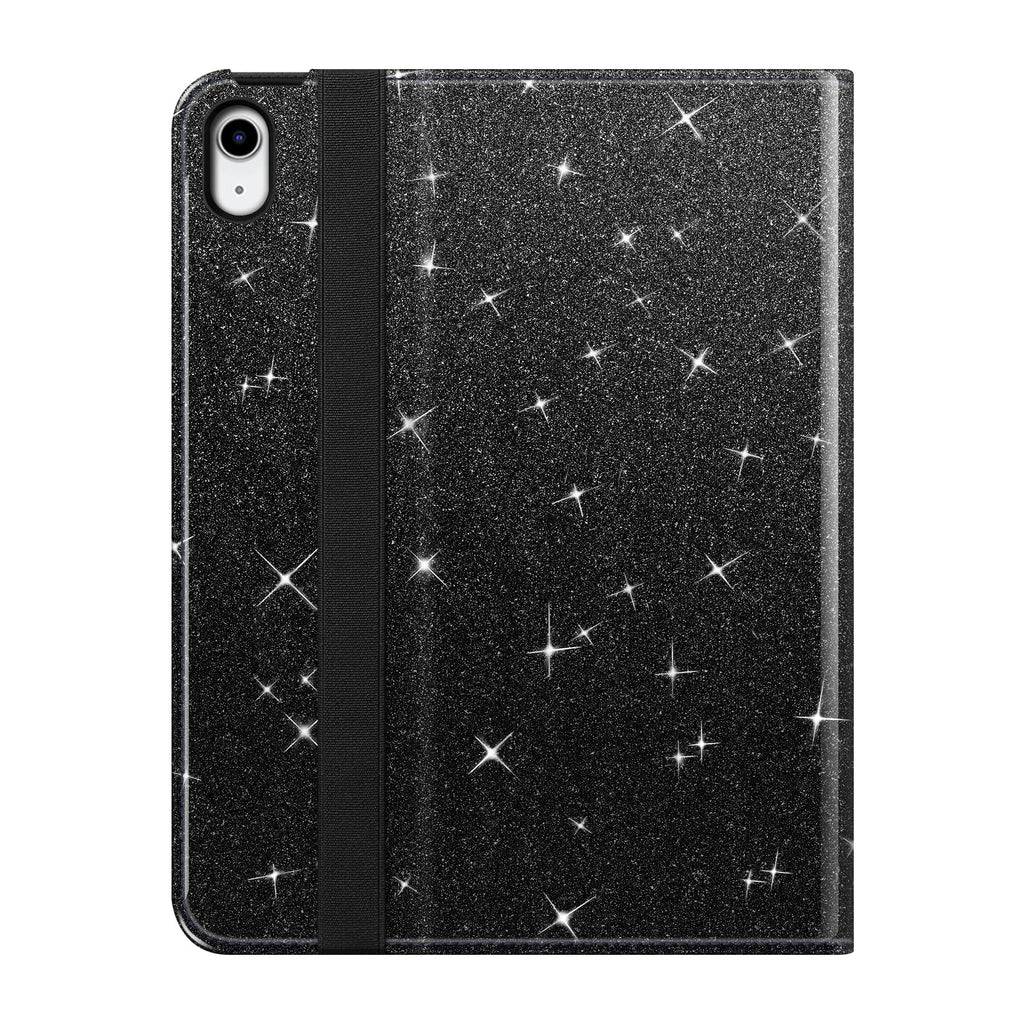 Fintie Case for iPad (A16) 11th Generation 11 Inch (2025), iPad 10th Generation 10.9 Inch (2022), Multi-Angle Viewing Protective Stand Cover with Pencil Holder & Pocket, Black