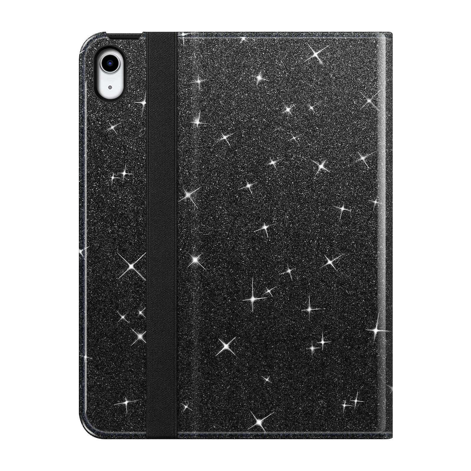 Fintie Case for iPad (A16) 11th Generation 11 Inch (2025), iPad 10th Generation 10.9 Inch (2022), Multi-Angle Viewing Protective Stand Cover with Pencil Holder & Pocket, Black