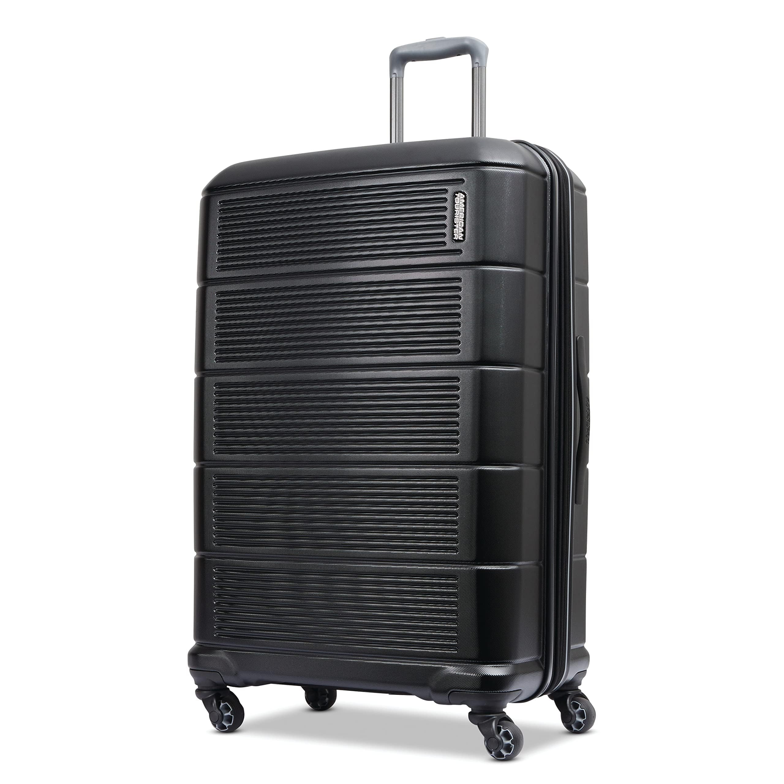 American Tourister Stratum 2.0 Expandable Hardside Luggage with Spinner Wheels, 2-Piece Set 20/28, Blue