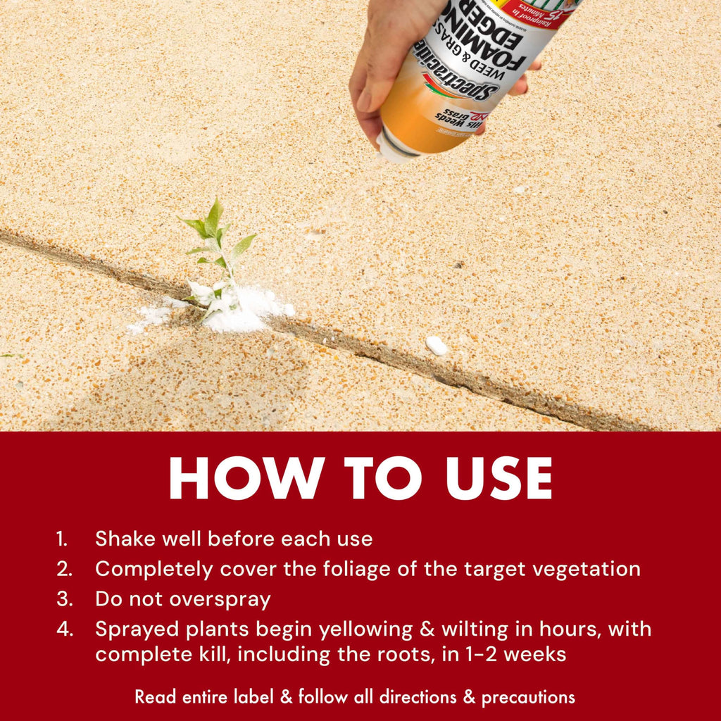 Spectracide Weed & Grass Foaming Edger (17 oz), 1 Count