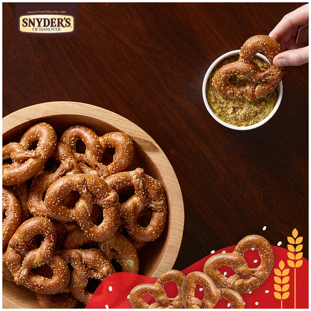 Snyder's of Hanover Pretzels, Sourdough Hard Pretzels, 13.5 Ounce Box