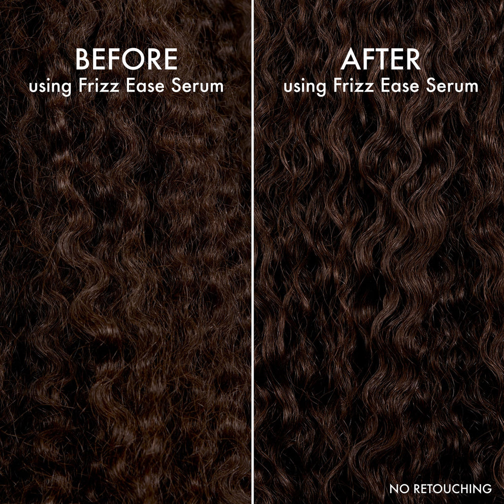 John Frieda Frizz Ease Extra Strength Hair Serum for Thick & Coarse Hair, Anti-Frizz Smoothing Serum with Argan & Coconut Oil, 1.69 fl oz