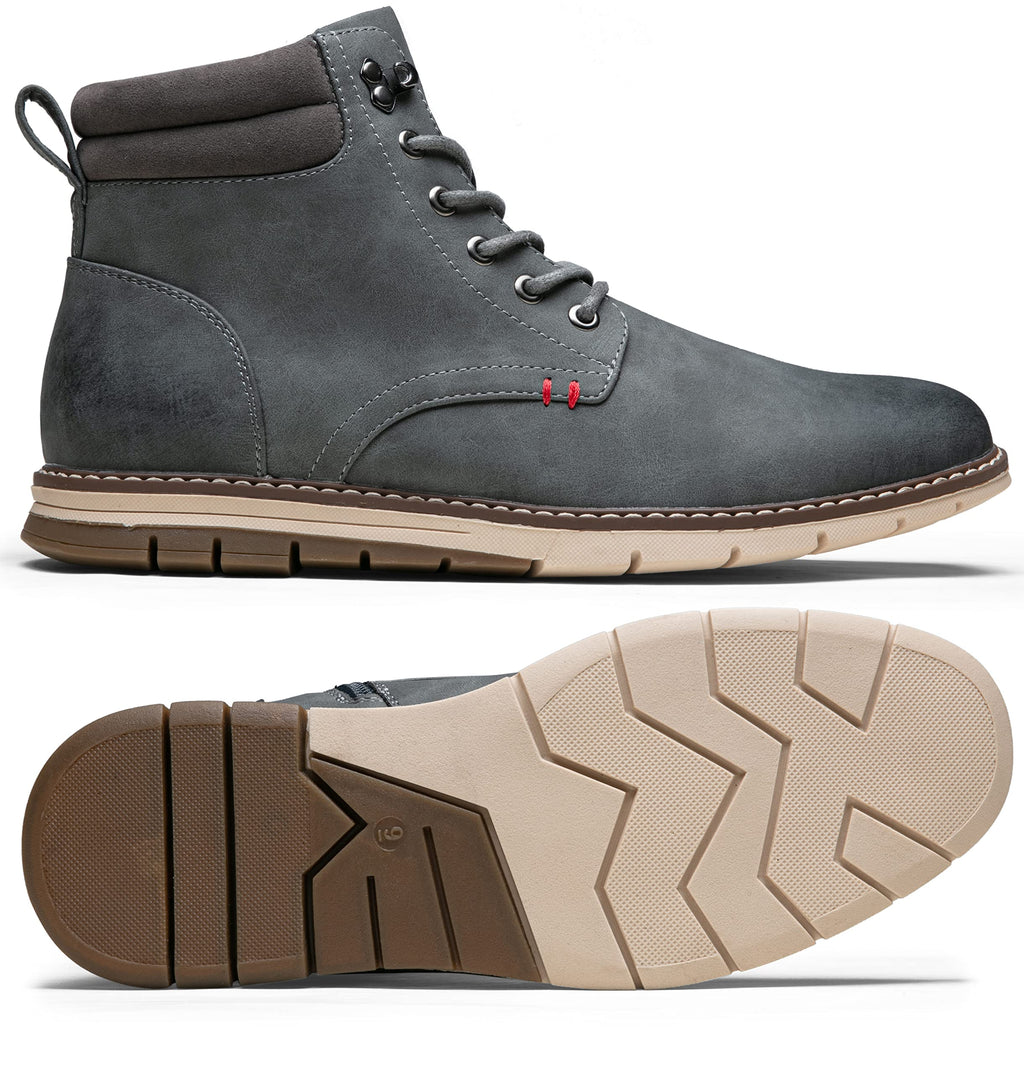 Vostey Boots for Men Casual Dress Shoes Fashion Waterproof Men's Motorcycle Boots