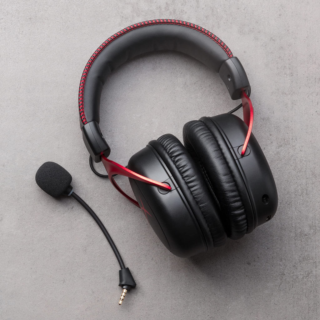 HyperX Cloud II Gaming Headset - 7.1 Surround Sound - Memory Foam Ear Pads - Durable Aluminum Frame - Multi Platform Headset - Works with PC, PS4, PS4 PRO, Xbox One, Xbox One S - Red (KHX-HSCP-RD)