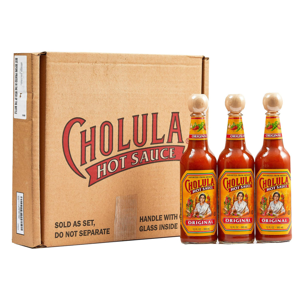 Cholula Original Hot Sauce 5 fl oz Multipack (Great Hot Sauce Lover Gift Set), 6 count