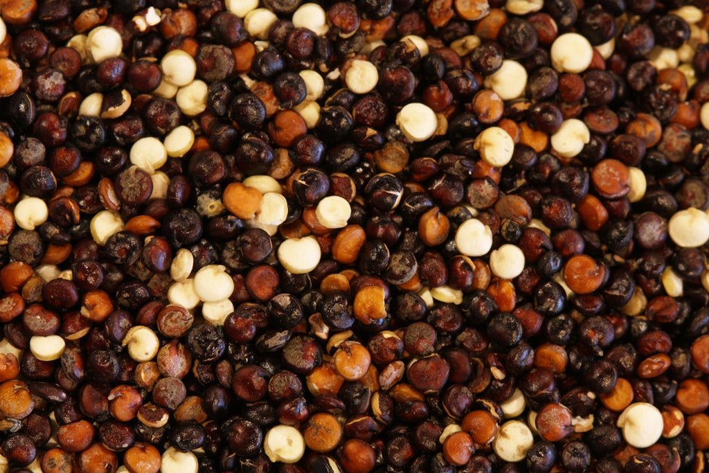 Yupik Organic Tri-Color Quinoa, 2.2 lb (35.2 oz), Non-GMO, Kosher, Raw Seeds, White, Red & Black Quinoa, Unsalted, Oil-Free, Source of Fiber & Iron, Ideal Rice & Pasta Replacement