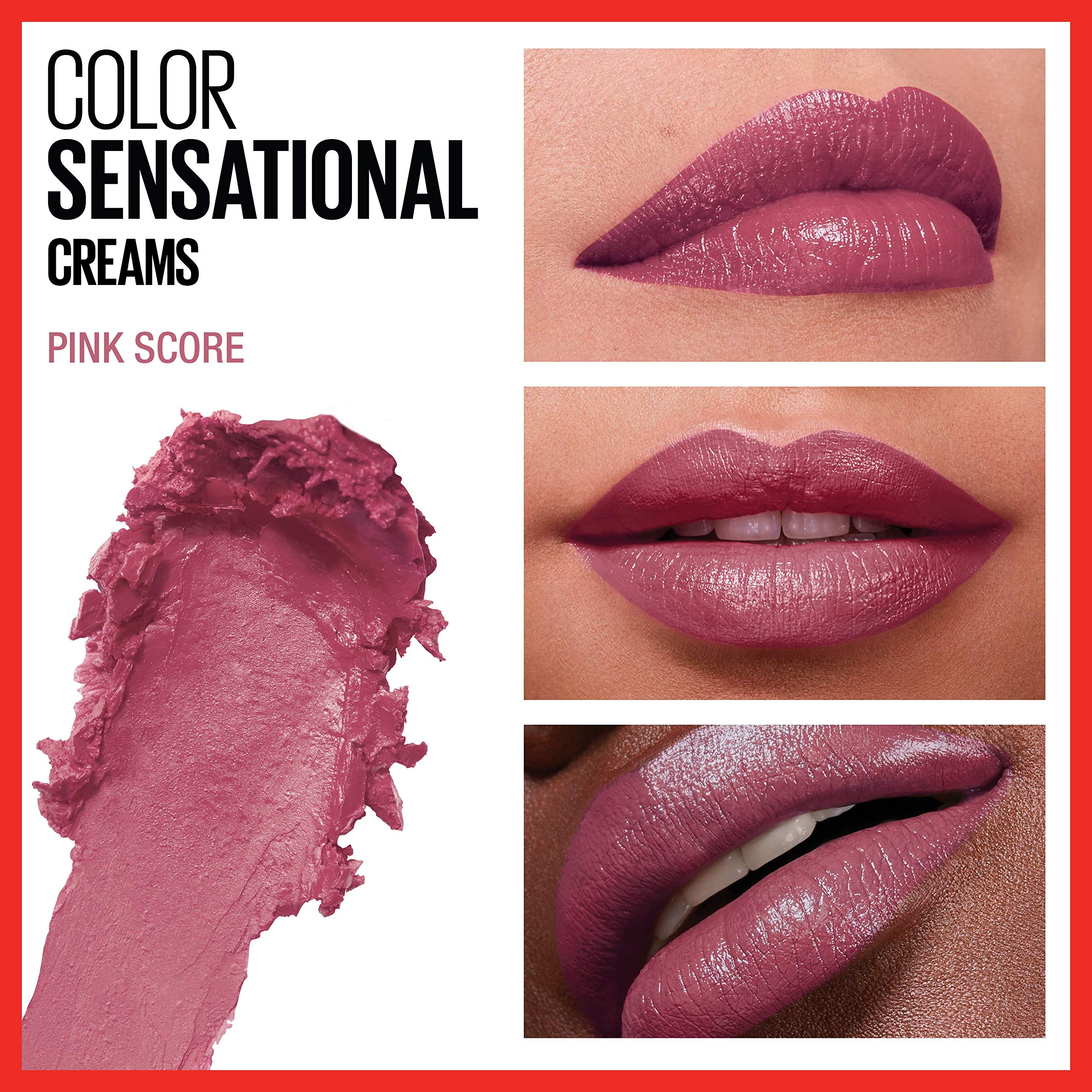 Maybelline New York Color Sensational Rebel Bloom Lipstick, Blushing Bud, 0.15 Ounce