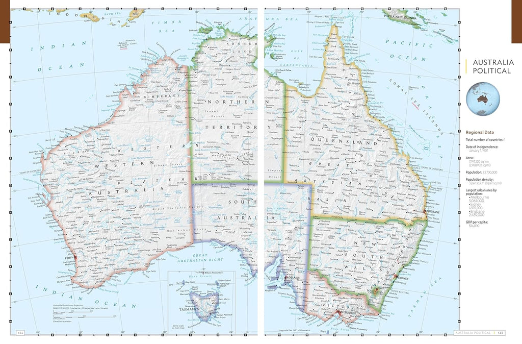 National Geographic Concise Atlas of the World, 5th edition: Authoritative and complete, with more than 200 maps and illustrations