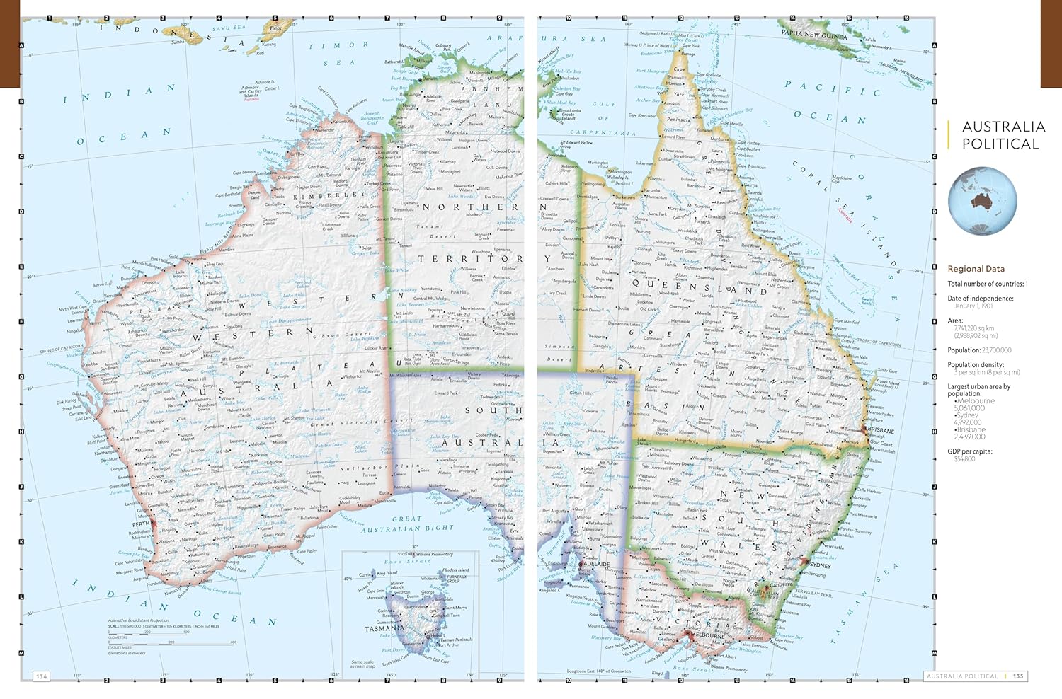 National Geographic Concise Atlas of the World, 5th edition: Authoritative and complete, with more than 200 maps and illustrations