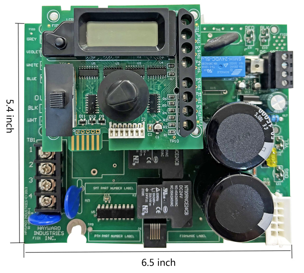 2026 New Upgraded GLX-PCB-RITE Main Circuit Board & GLX-PCB-DSP Display Board，Compatible with Hayward Goldline Aqua Rite Salt Chlorine Generators，Replacement for Hayward aquarite Circuit Board