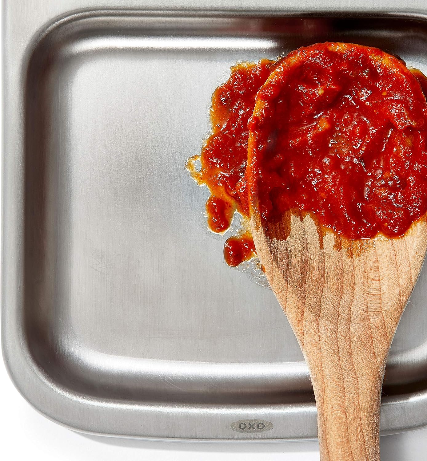 OXO Good Grips Stainless Steel Spoon Rest with Lid Holder