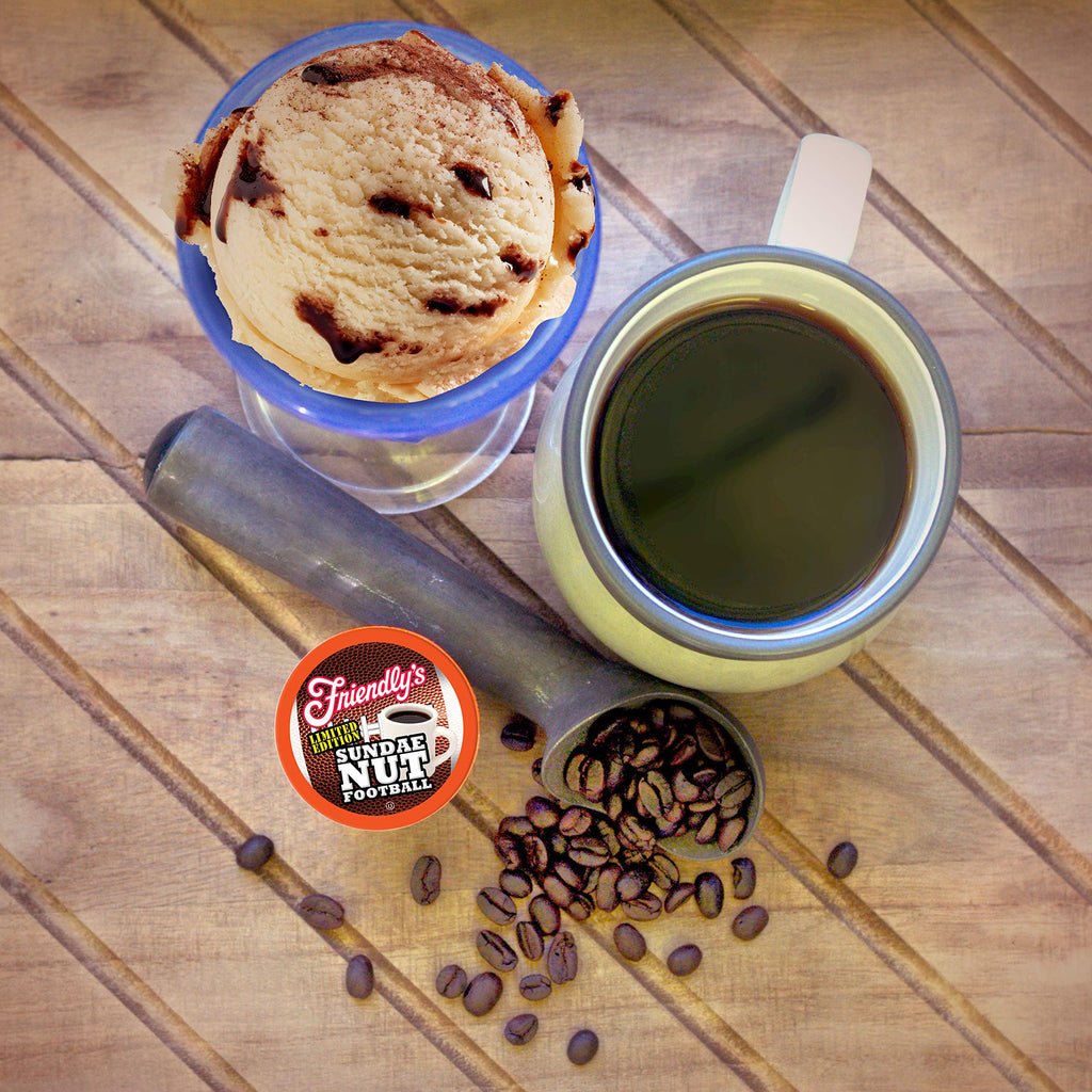 Friendly's Coffee Pods Assorted Flavored Ice Cream Variety Pack Compatible with Keurig K Cup Brewers, Assorted Variety Pack, 40 Count (Pack of 1)