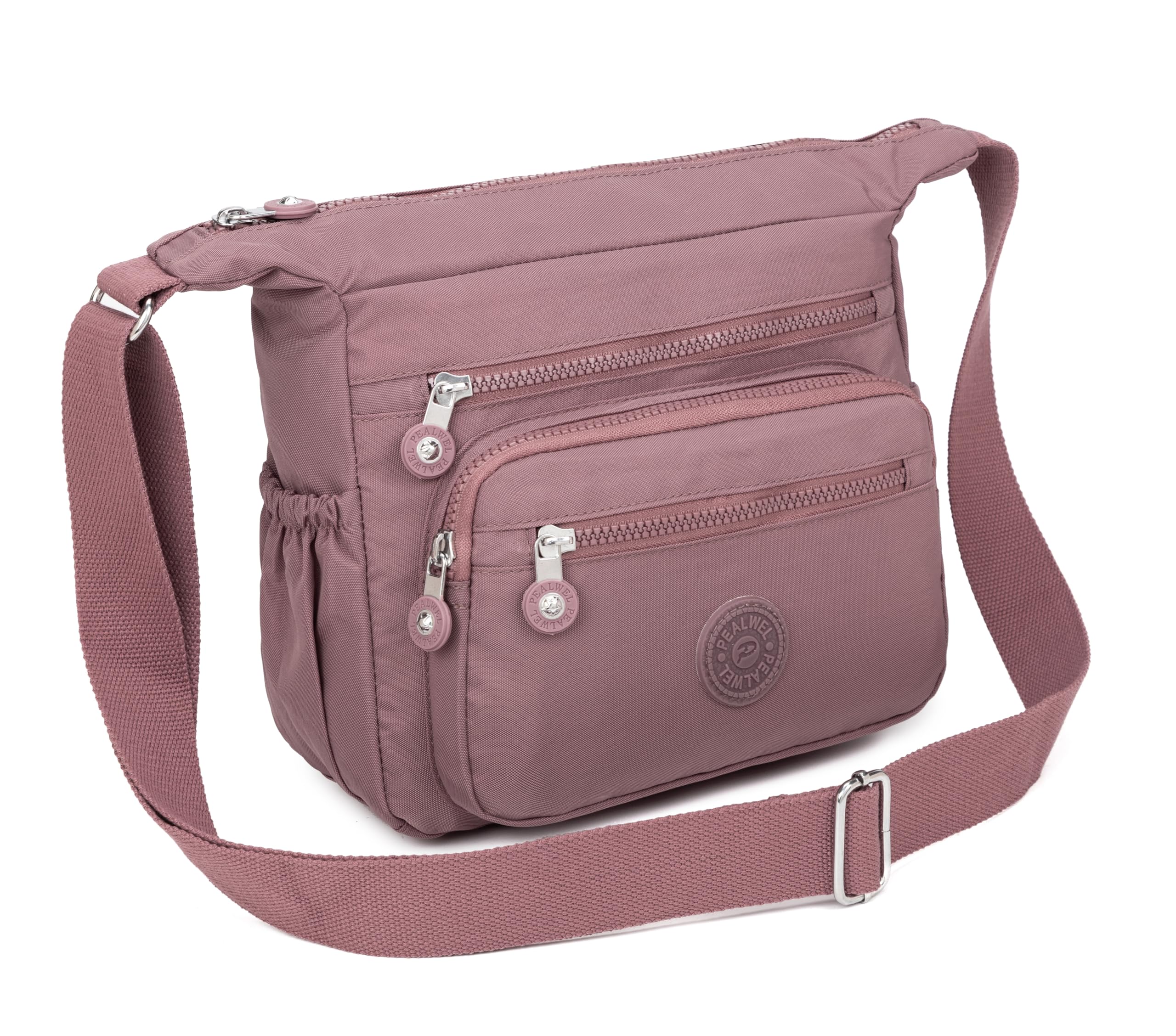 Pealwel Women Shoulder Handbag Roomy Multiple Pockets Bag Ladies Crossbody Purse Tote Top Handle Satchel