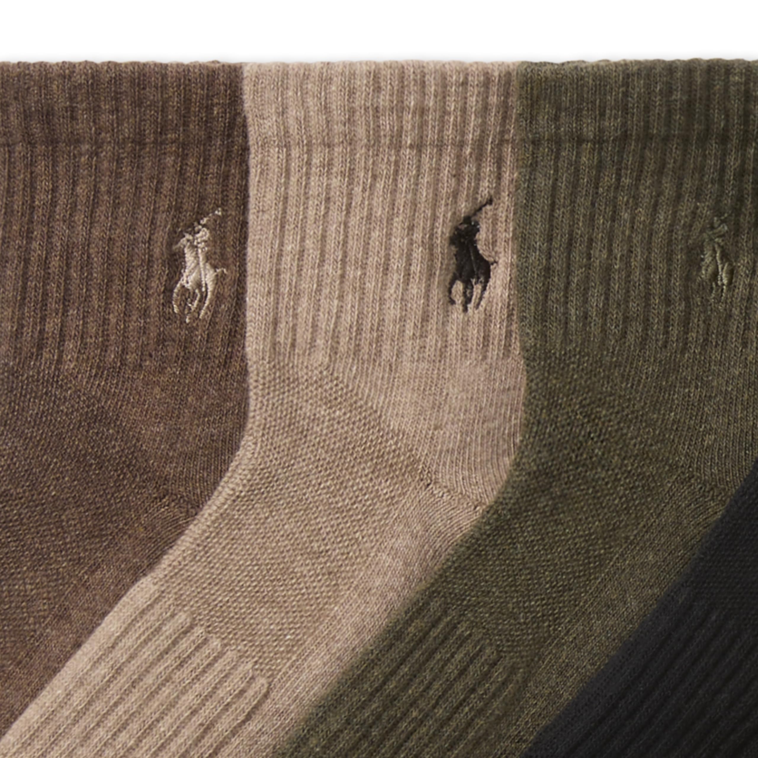 POLO RALPH LAUREN Men's Performance Cotton Quarter Socks