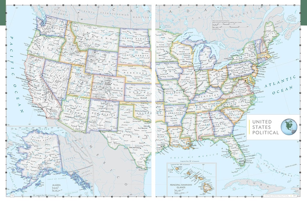 National Geographic Concise Atlas of the World, 5th edition: Authoritative and complete, with more than 200 maps and illustrations