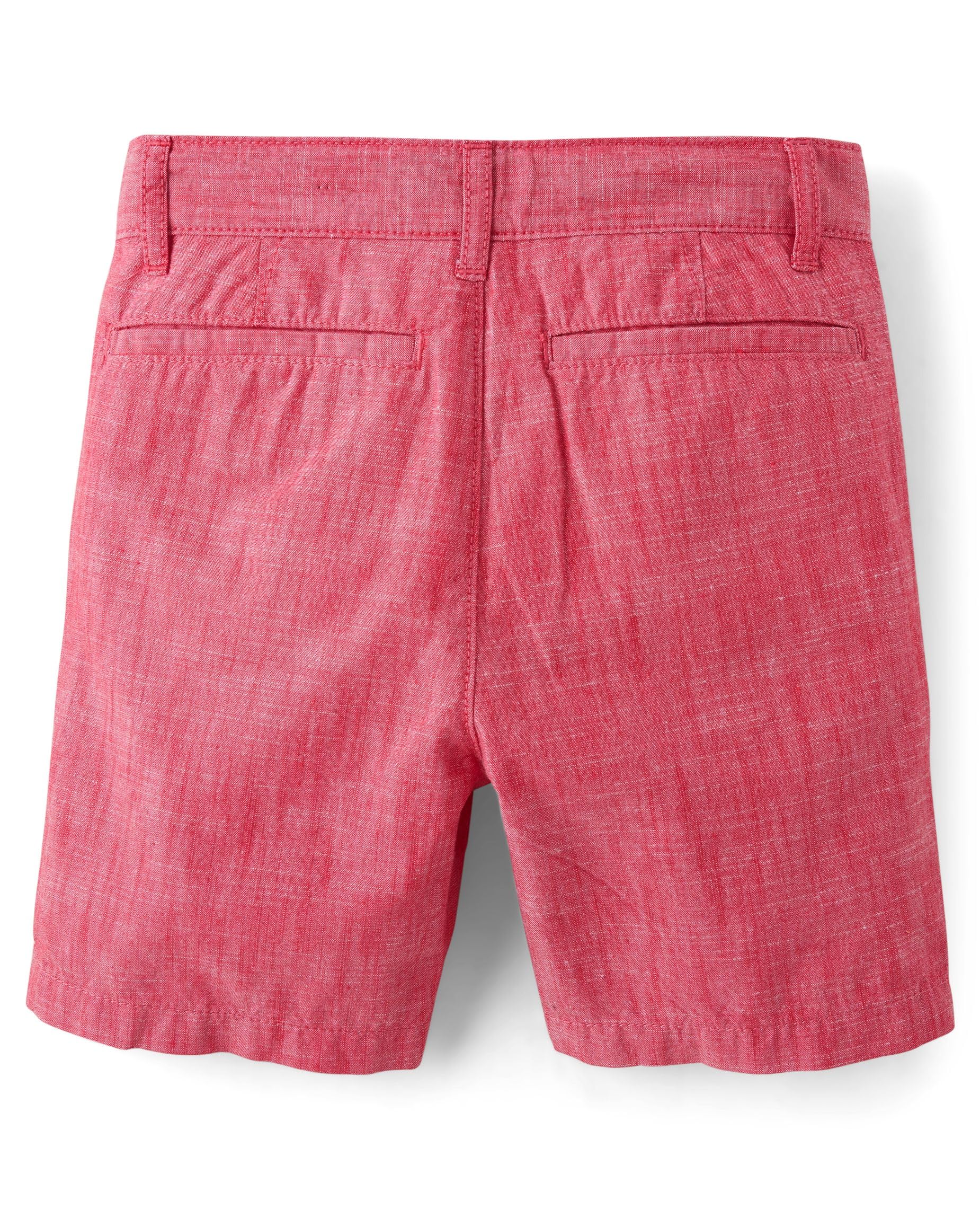 The Children's Place Boys' Textured Chino Shorts