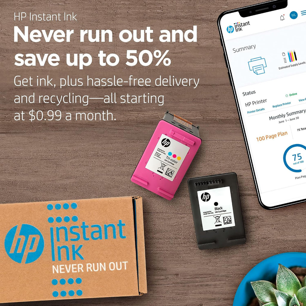 HP OfficeJet Pro 6978 All-in-One Wireless Printer, Instant Ink, Works with Alexa (T0F29A)
