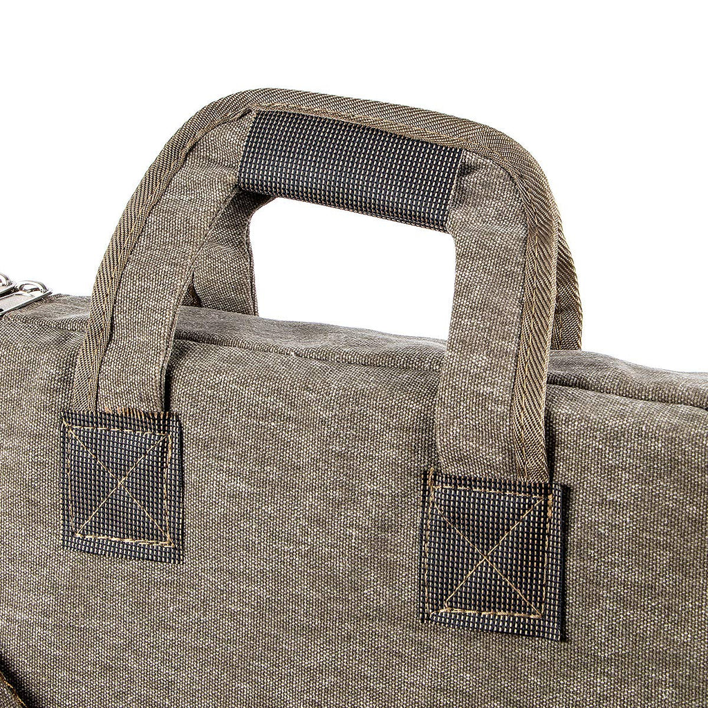 TRANSON Art Portfolio Case Artist Backpack Canvas Bag Large 26” x 19.5”