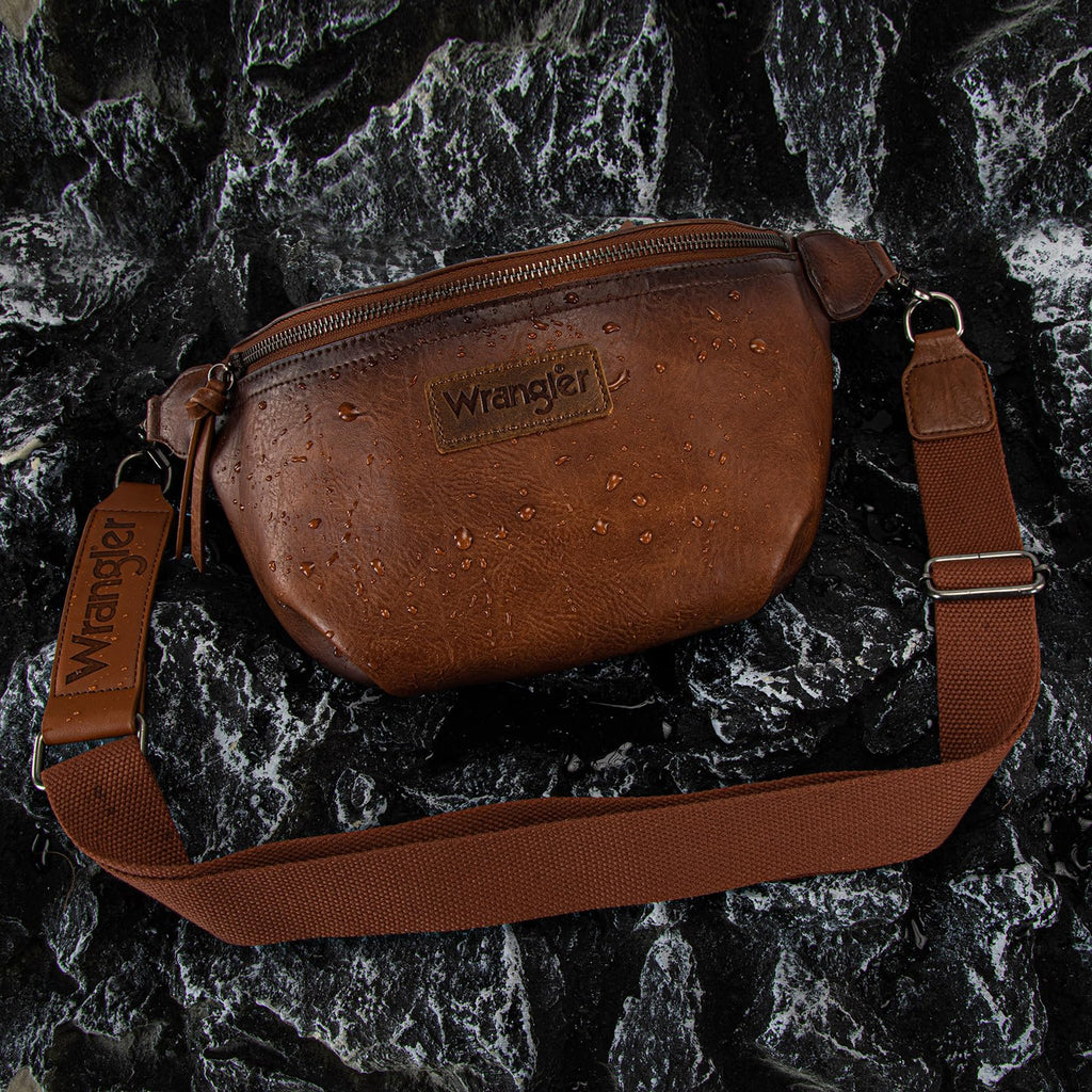 Wrangler Crossbody Bags for Women Large Fanny Packs Bum Bag Travel Belt Bags Sling Purse
