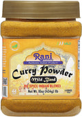 Rani Curry Powder Mild (10-Spice Authentic Indian Blend) 3oz (85g) PET Jar ~ All Natural | Salt-Free | NO Chili or Peppers | Vegan | No Colors | Gluten Friendly | NON-GMO | Kosher | Indian Origin