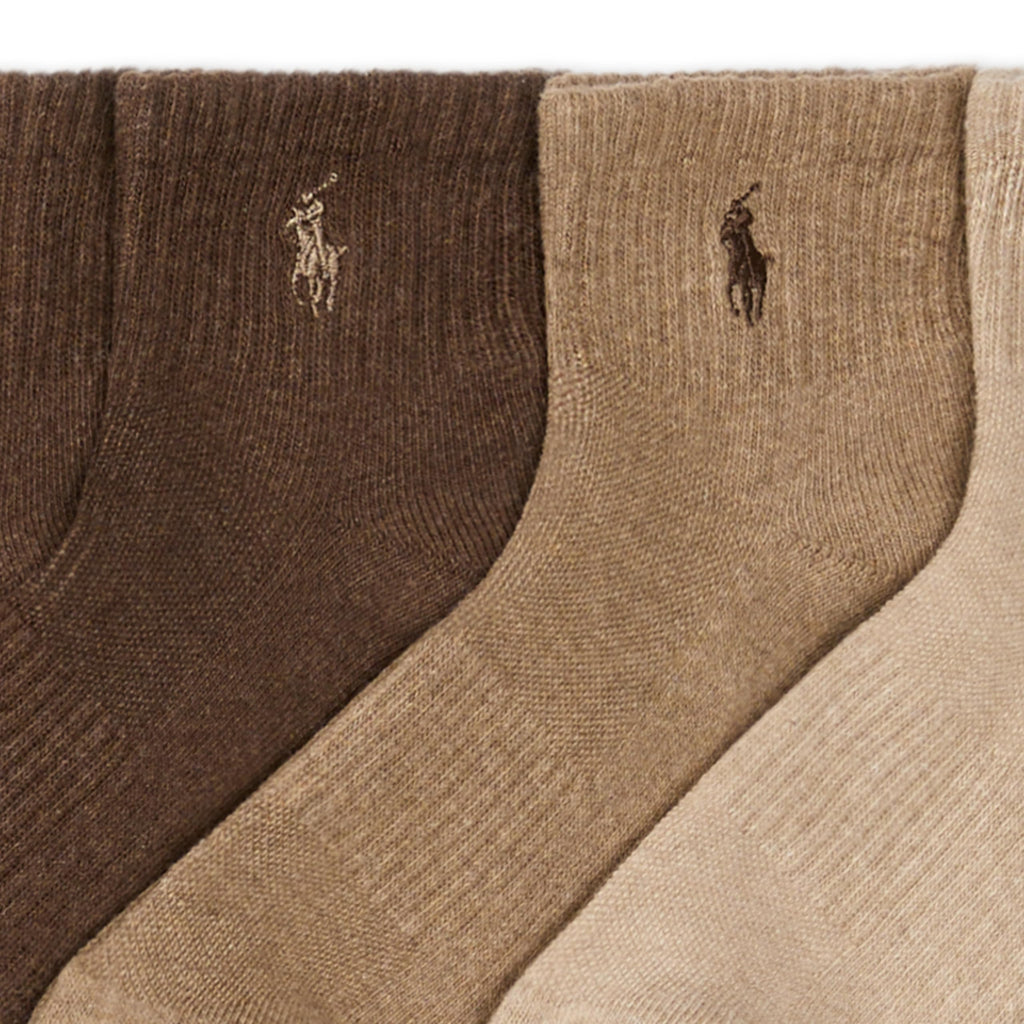 POLO RALPH LAUREN Men's Performance Cotton Quarter Socks