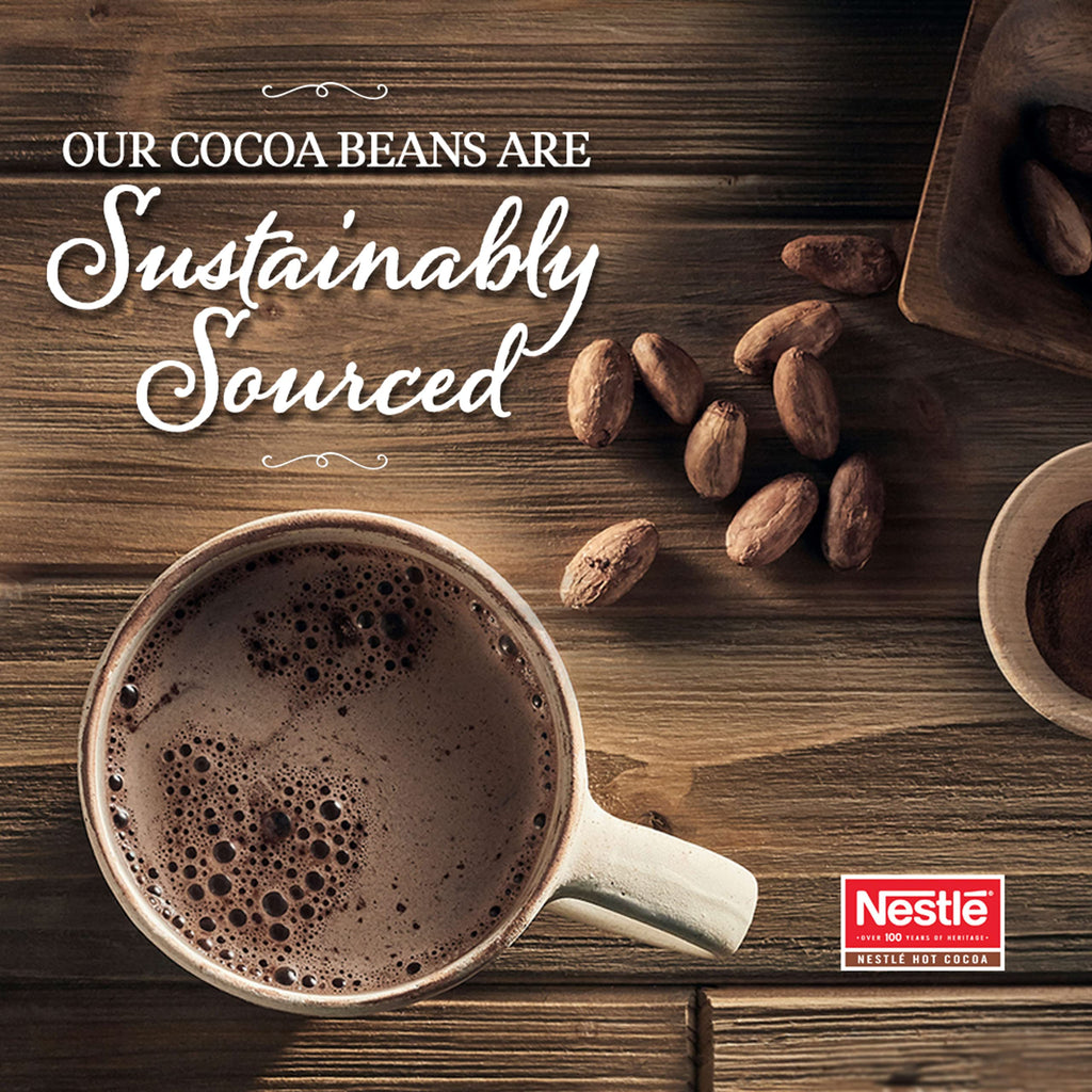 Nestle Hot Chocolate Packets, Milk Chocolate Flavor Hot Cocoa Mix, Made with Real Cocoa, Bulk Pack, 0.71 oz Packet (60 Count)