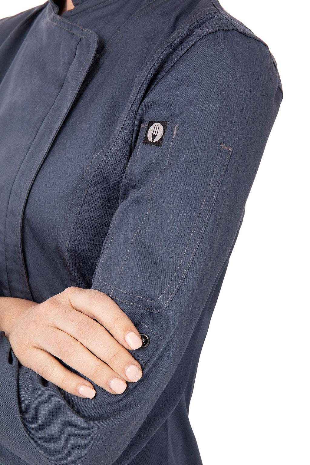 Chef Works Women's Hartford Cool Vent Chef Coat