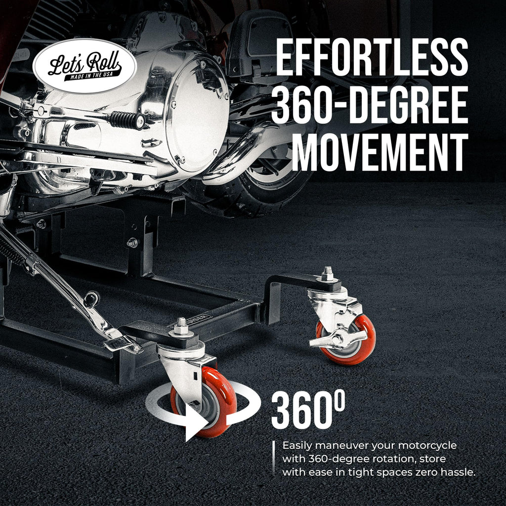 Dolly, Apexx Pro Lift Jack, & Wall Rack