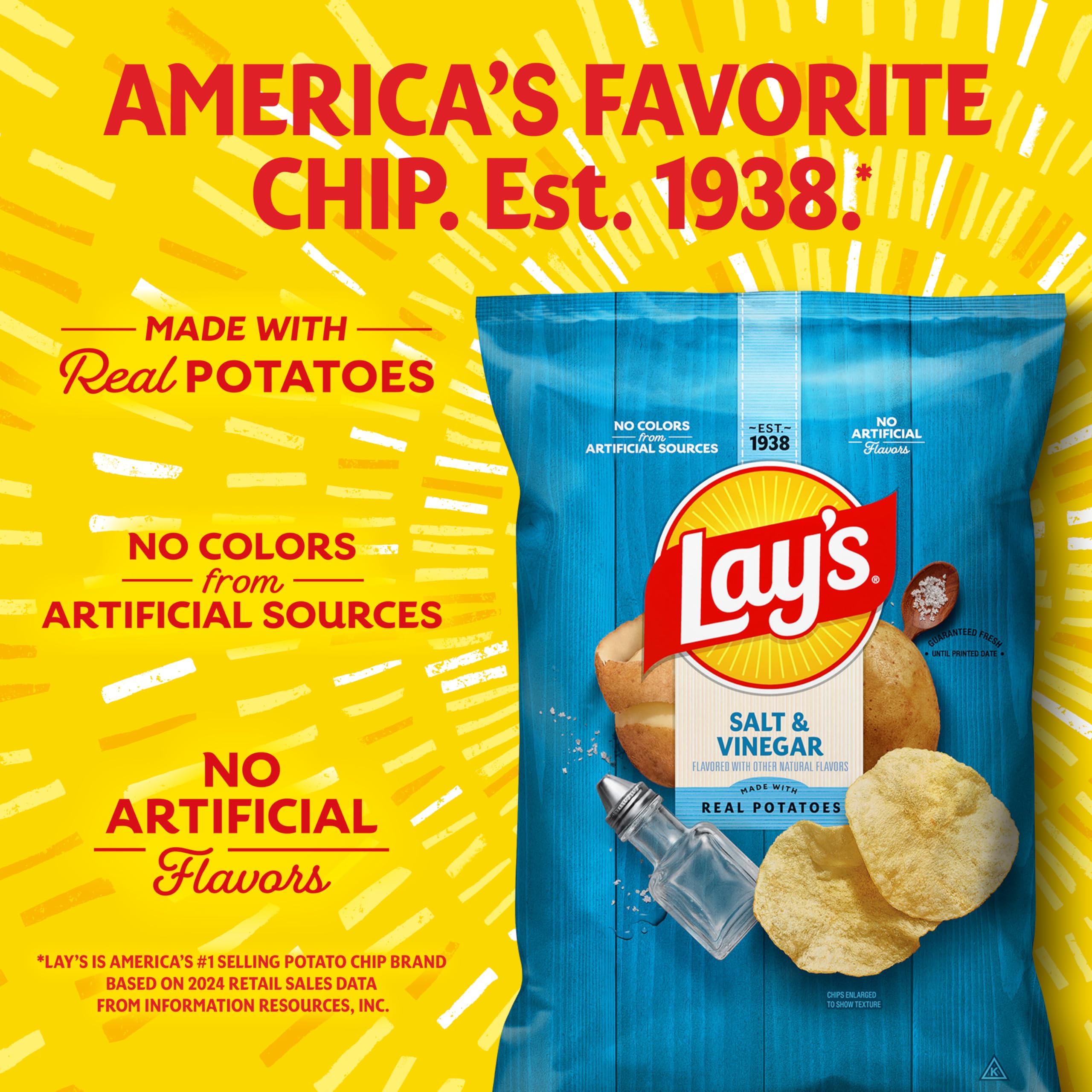 Lay's Barbecue Flavored Potato Chips, 12.5 Oz