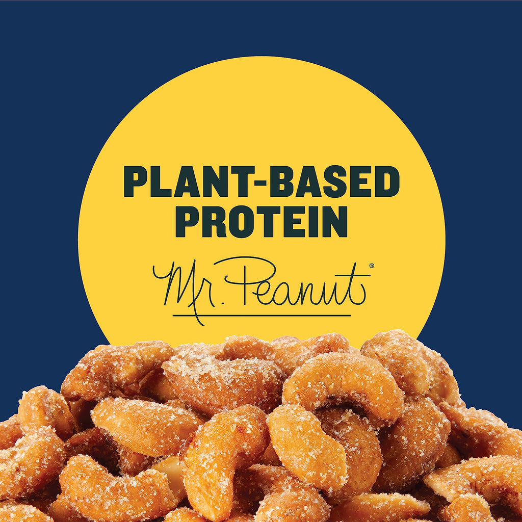 PLANTERS Deluxe Lightly Salted Whole Cashews, 18.25 oz. Resealable Container - Lightly Salted Cashews & Lightly Salted Nuts - Snacks for Adults & Kids - Vegan Snacks, Kosher