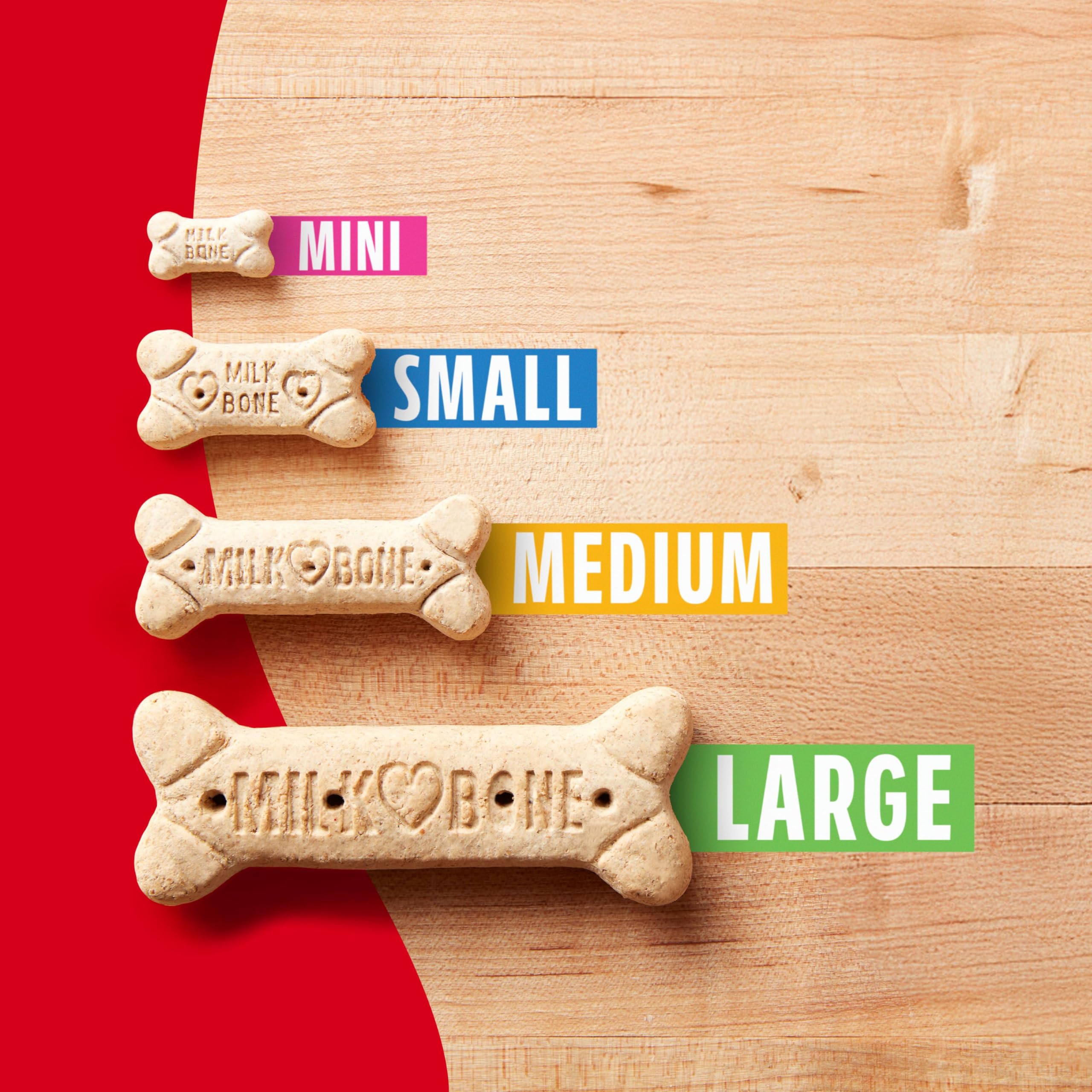 Milk-Bone Crunchy Small Dog Treats, 24 Oz. Boxes, Original Beef Flavor (Pack of 12)