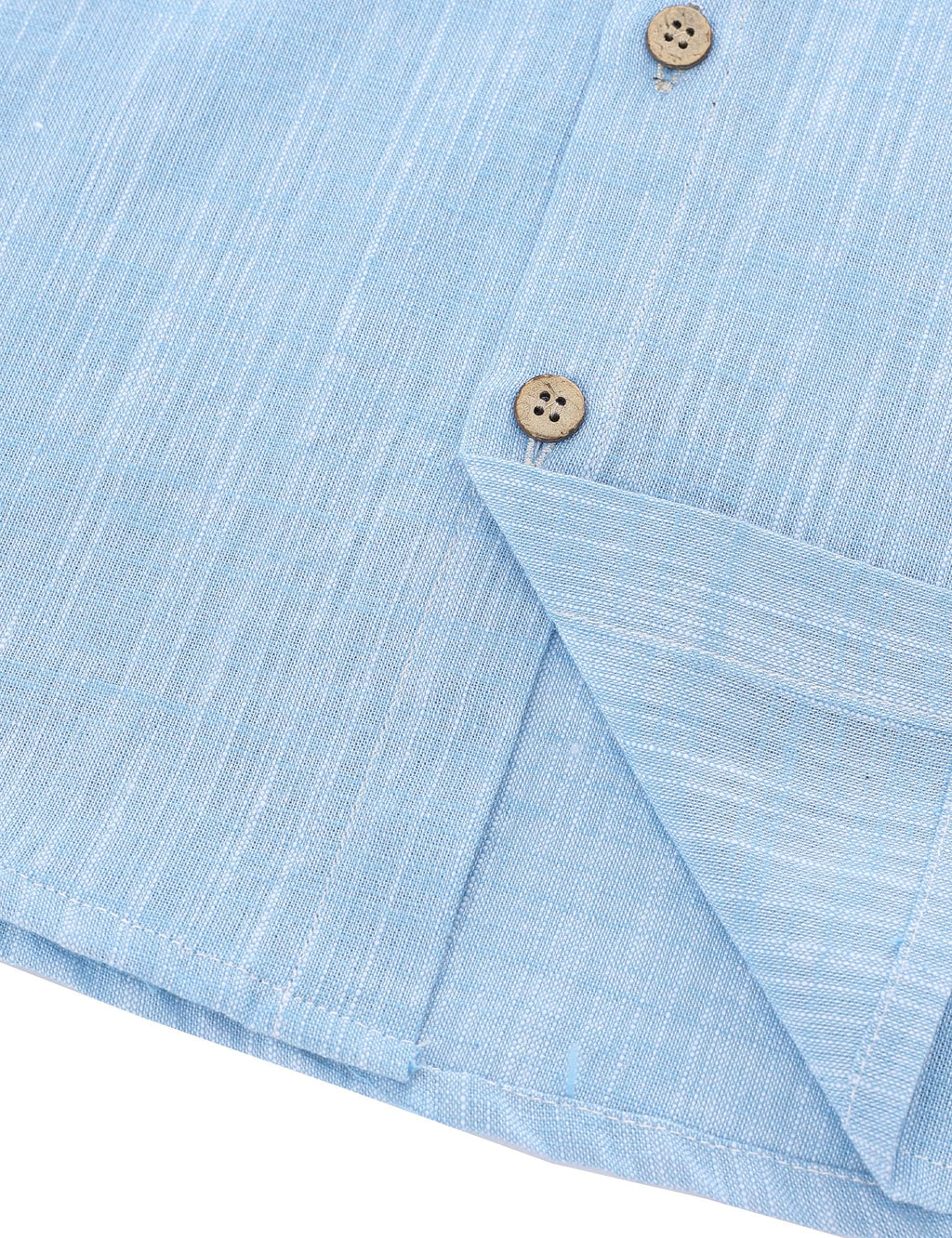 JOGAL Boys Chambray Shirts Short Sleeve Button Down Casual Cotton Woven Shirt with Two Pockets for Kids 6-14 Years