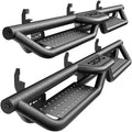 OEDRO Running Boards: Compatible with Chevy Colorado/GMC Canyon 2015-2026 Crew Cab, Side Steps Two-Stairs Bed Access Nerf Bar Rails