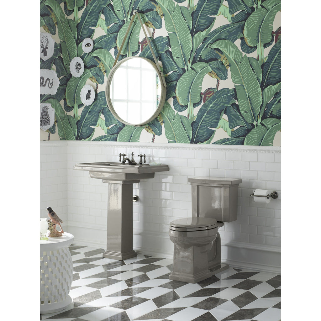 KOHLER 4733-RL-17 Glenbury ReadyLatch Quiet Close Elongated Toilet Seat, Soft Close Toilet Seats, Teal