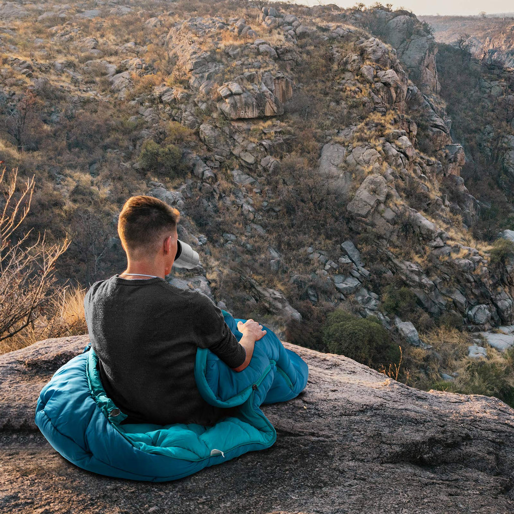 Bessport Mummy Sleeping Bag | 15-45 ℉ Extreme 3-4 Season Sleeping Bag for Adults Cold Weather– Warm and Washable, for Hiking Traveling & Outdoor Activities