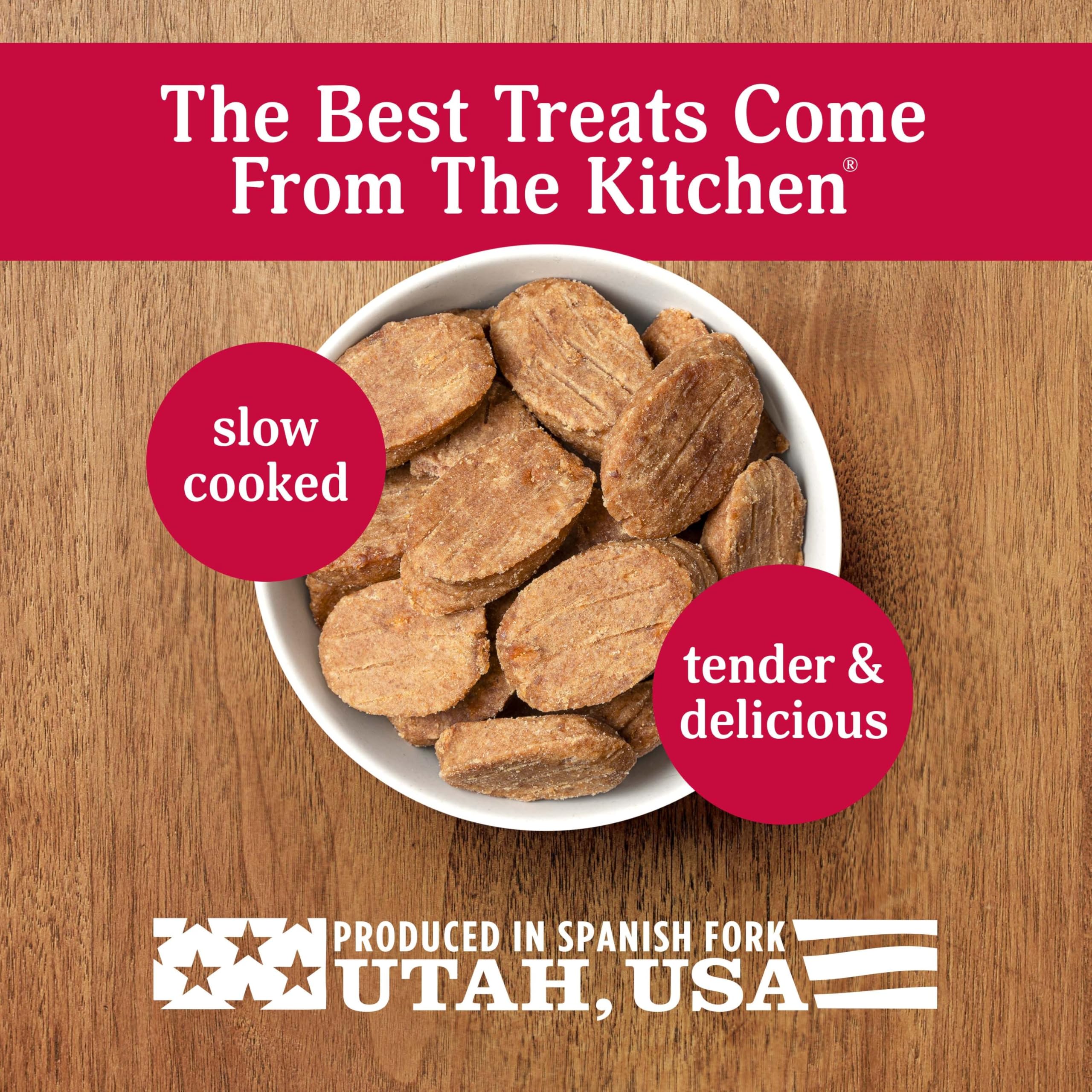 Milo's Kitchen Homestyle Dog Treats, Beef Sausage Slices, 10 Ounce, High Protein, No Artificial Flavors