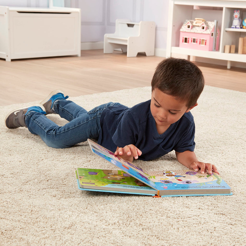 Melissa & Doug Poke-a-Dot! What’s Your Favorite Color? Interactive Children's Board Book with Buttons to Pop, Educational Sensory Toy for Toddlers & Preschoolers Ages 3+ - FSC Certified