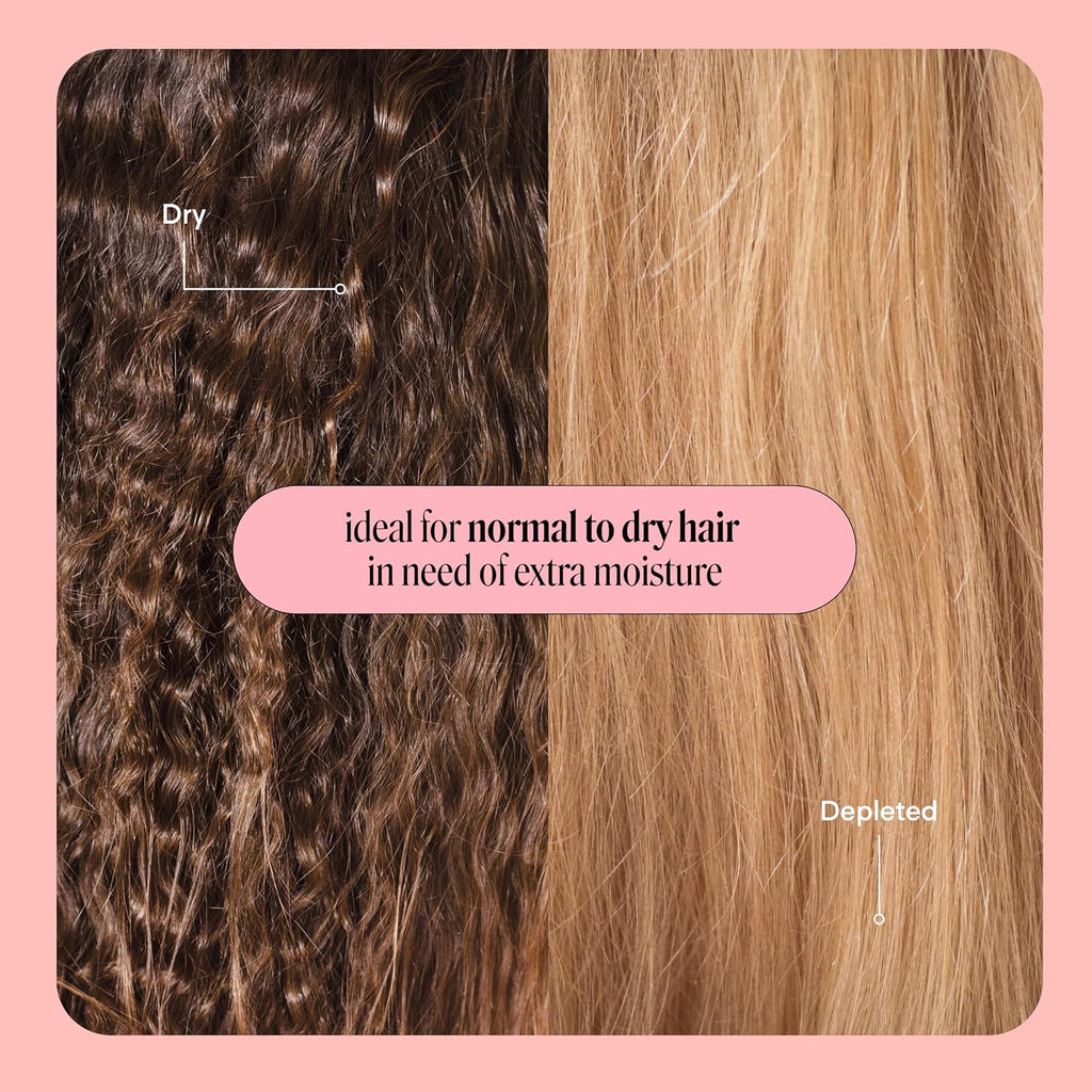 MONDAY HAIRCARE Moisture Shampoo + Conditioner Bathroom Set (2 Count) 27 oz Each for Dry, Coarse, Stressed, Frizzy Hair, Made with Coconut Oil, Rice Protein, Shea Butter and Vitamin E