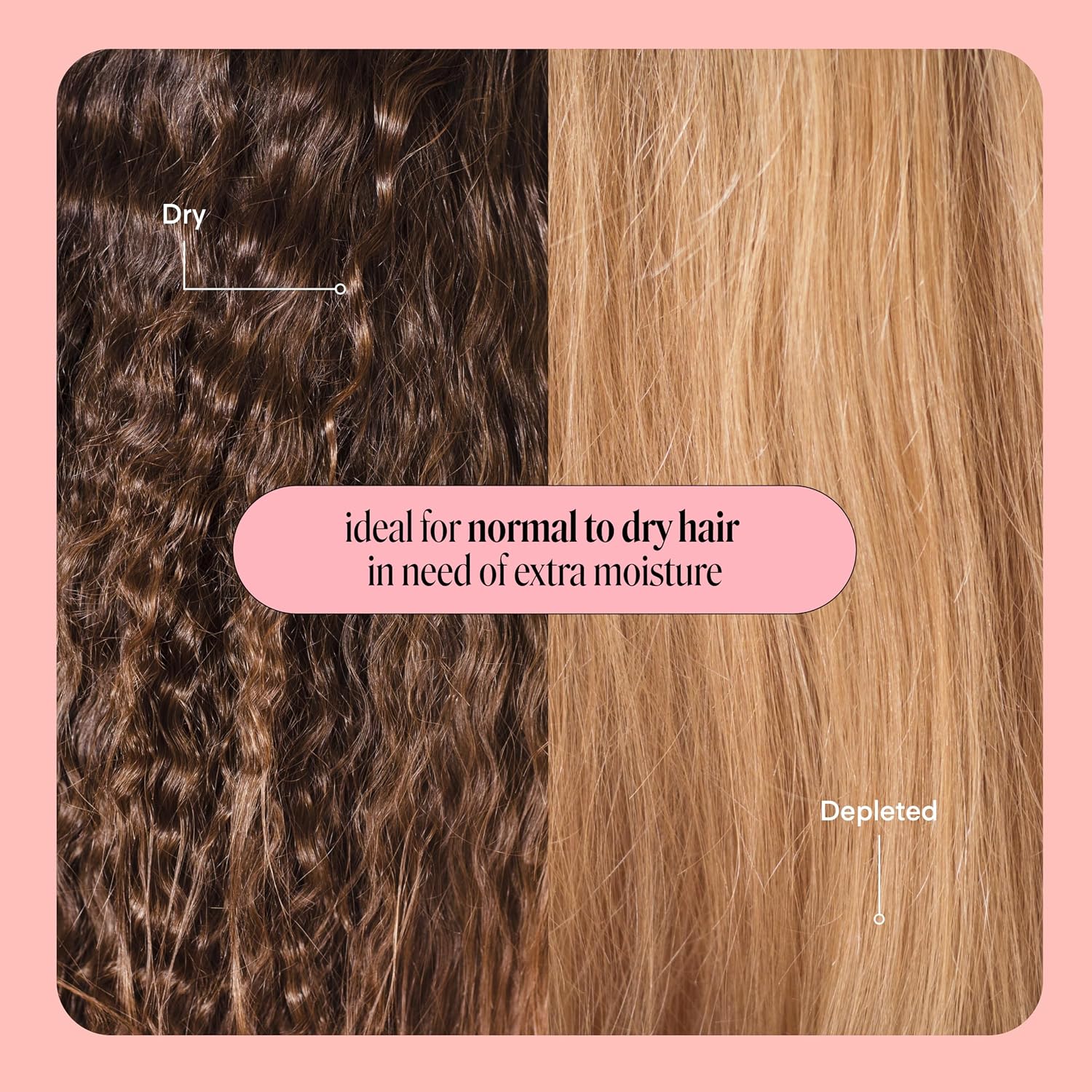 MONDAY HAIRCARE Moisture Shampoo + Conditioner Bathroom Set (2 Count) 27 oz Each for Dry, Coarse, Stressed, Frizzy Hair, Made with Coconut Oil, Rice Protein, Shea Butter and Vitamin E