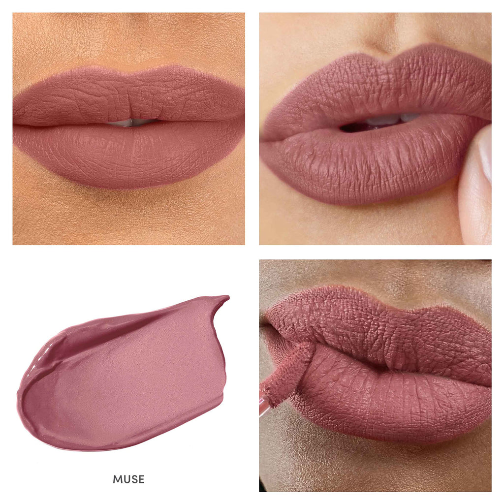 jane iredale Beyond Matte Lip Fixation Lip Stain | Long-Lasting Liquid Lipstick with Matte Finish | Conditions and Protects | Vegan & Cruelty-Free