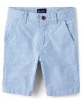 The Children's Place Boys' Textured Chino Shorts