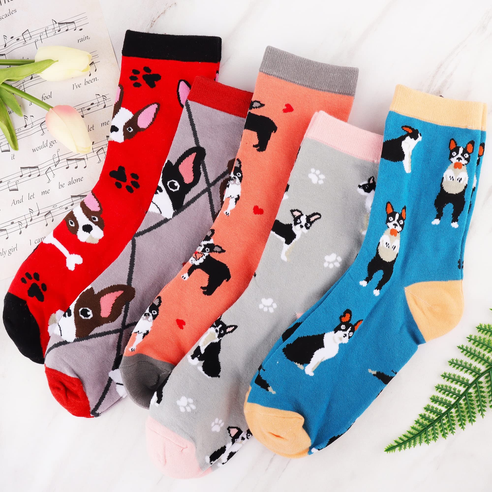Jeasona Women's Cute Socks Funny Christmas Birthday Gifts for Women Mom Teenage Girls
