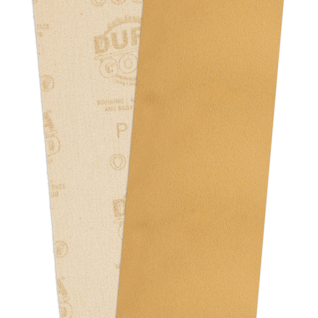 Dura-Gold Premium - 40 Grit Gold - Hook & Loop Backing Longboard Continuous Sandpaper Roll, 2-3/4" Wide, 12 Yards Long - For Automotive & Woodworking Air File Long Board Sanders, Hand Sanding Blocks