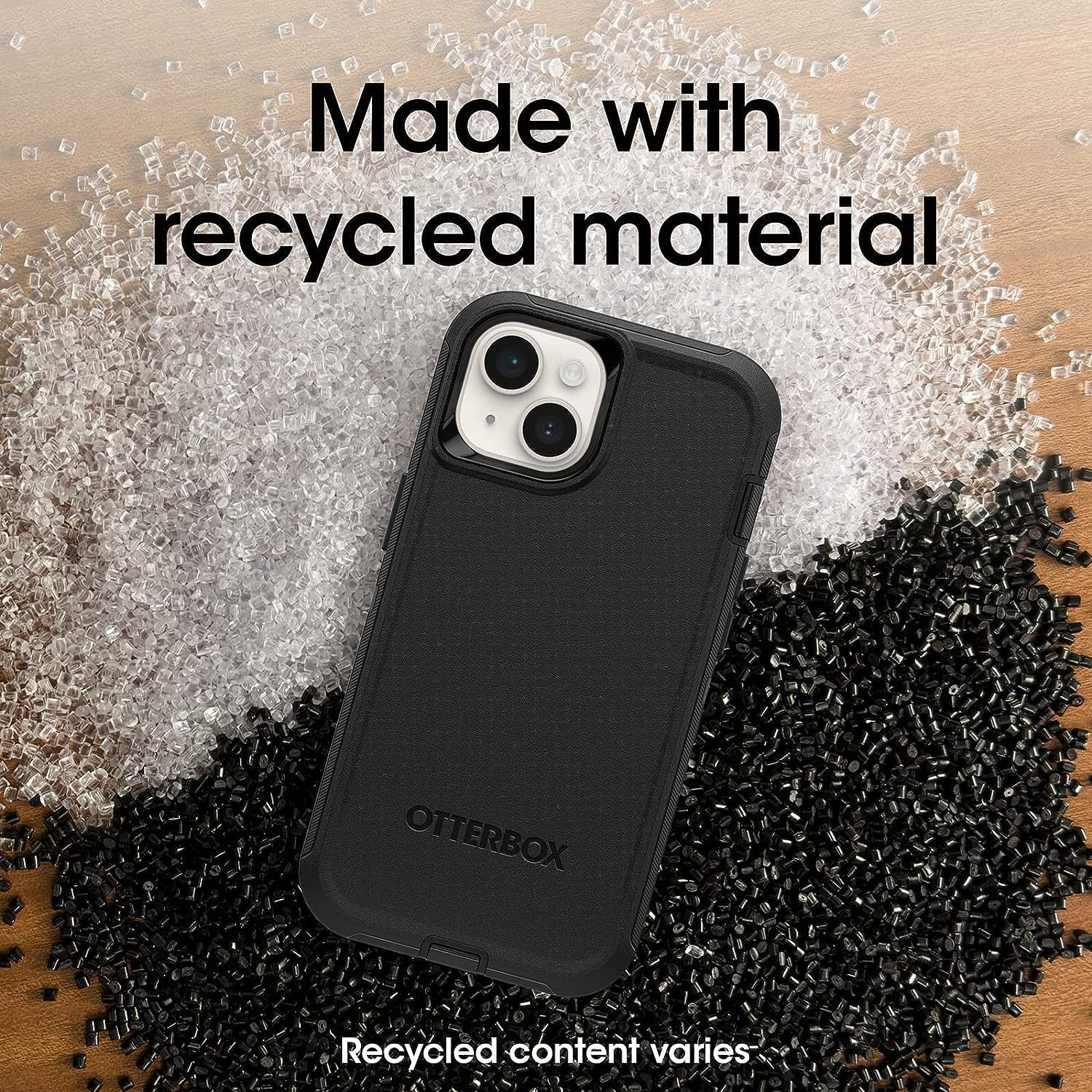 OtterBox iPhone 14 & iPhone 13 (Only) - Defender Series Case - Black - Case Only - Rugged & Durable - with Port Protection - Non-Retail Packaging