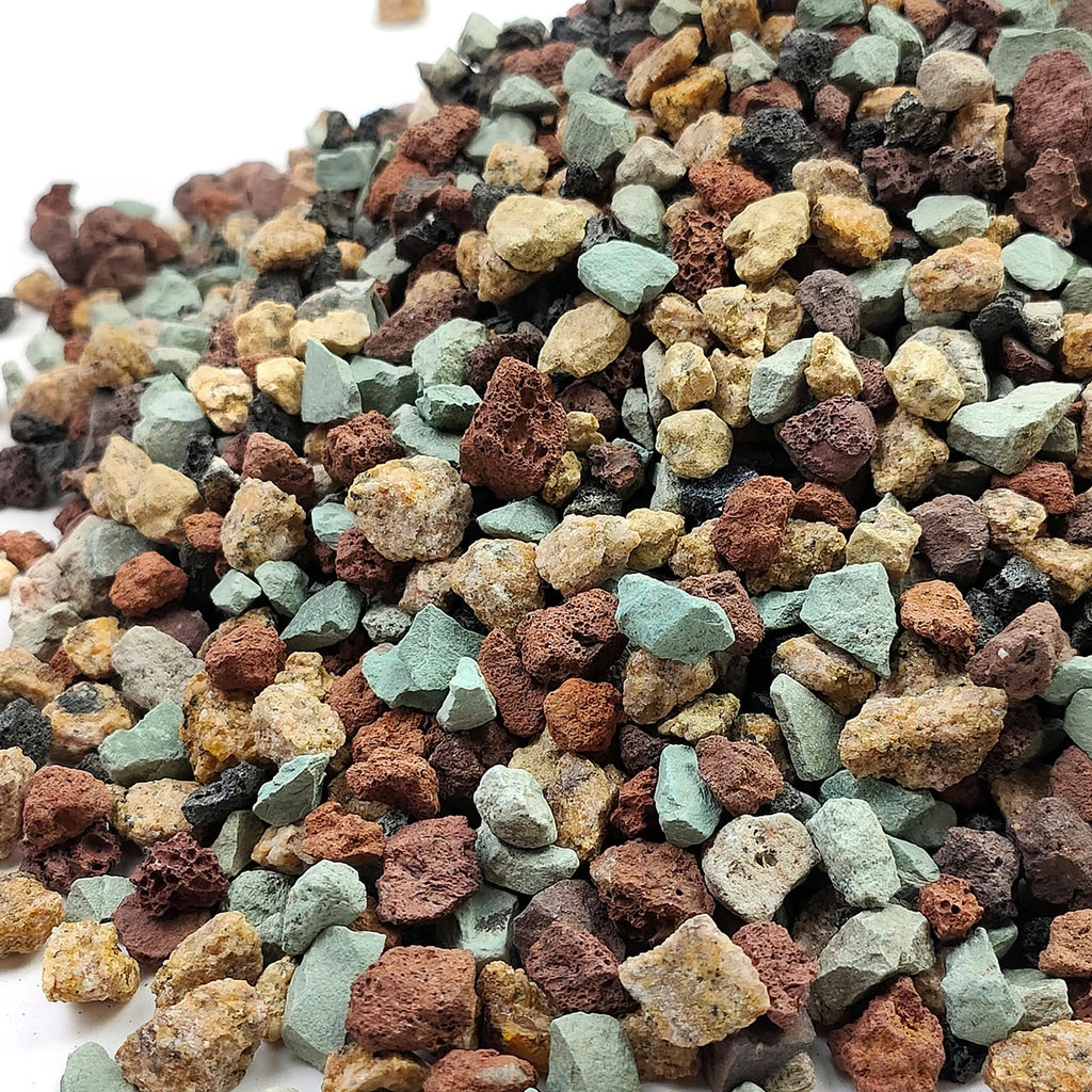 FANTIAN 2 lbs Red Lava Rocks for Plants,1/4 Inch Crush Volcanic Rock Gravel Potting Mix for Succulent Cactus Bonsai Aquarium Fire Pits and Garden Landscaping