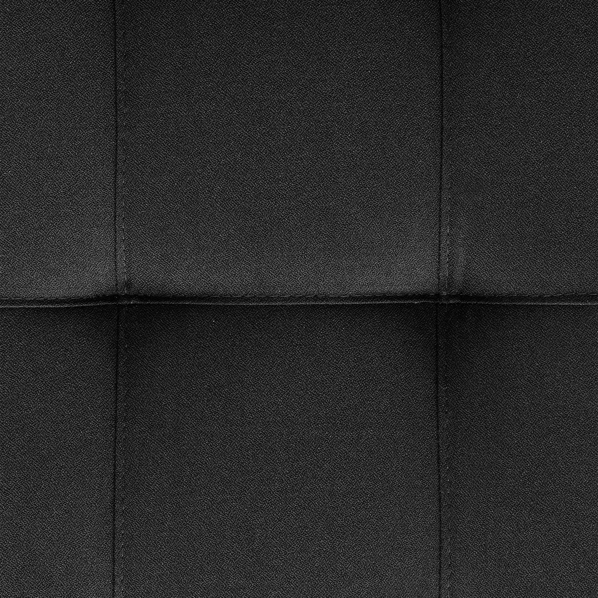 FURINNO Roanne Tufted Headboard, Twin, Black