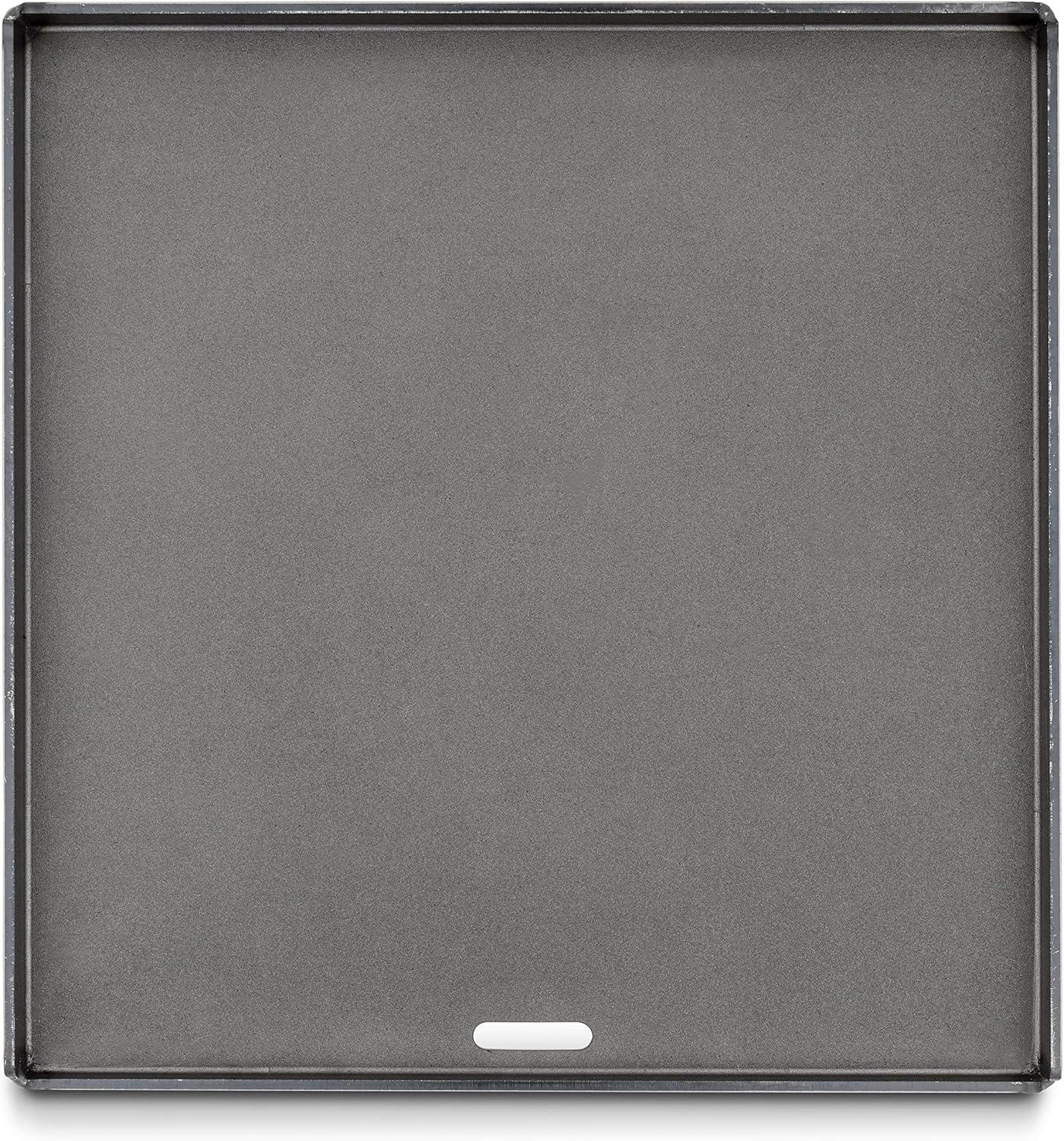 Weber Crafted Flat Top Outdoor Griddle Grill Accessory, Black
