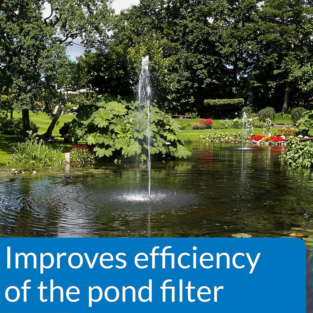 API POND ACCU-CLEAR Pond Water Clarifier 1-Gallon Bottle