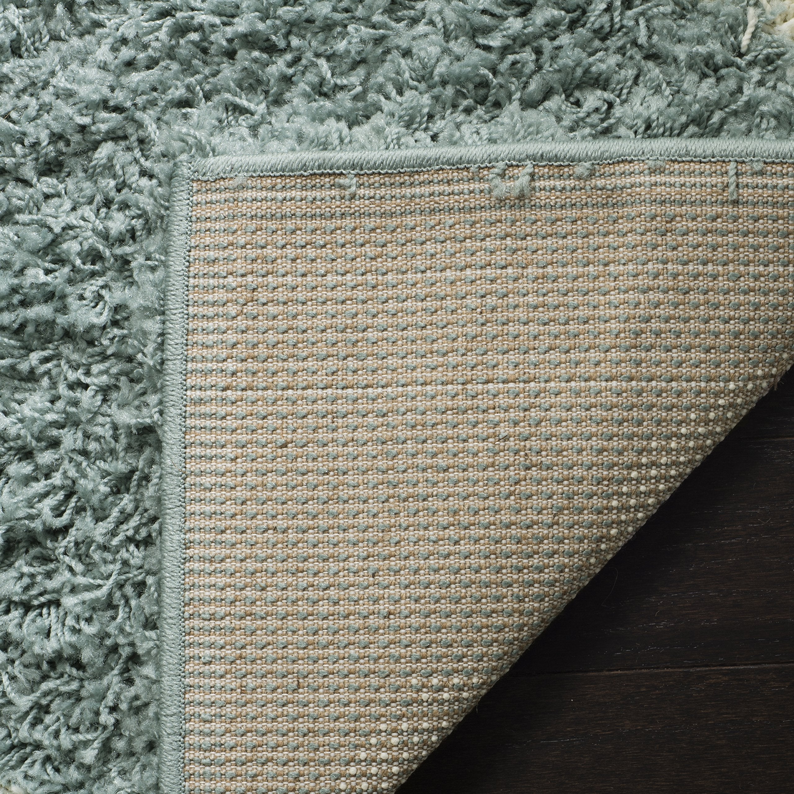 SAFAVIEH Dallas Shag Collection Accent Rug - 2'3" x 4', Beige & Ivory, Trellis Design, Non-Shedding & Easy Care, 1.5-inch Thick Ideal for High Traffic Areas in Entryway, Living Room, Bedroom (SGD257D)