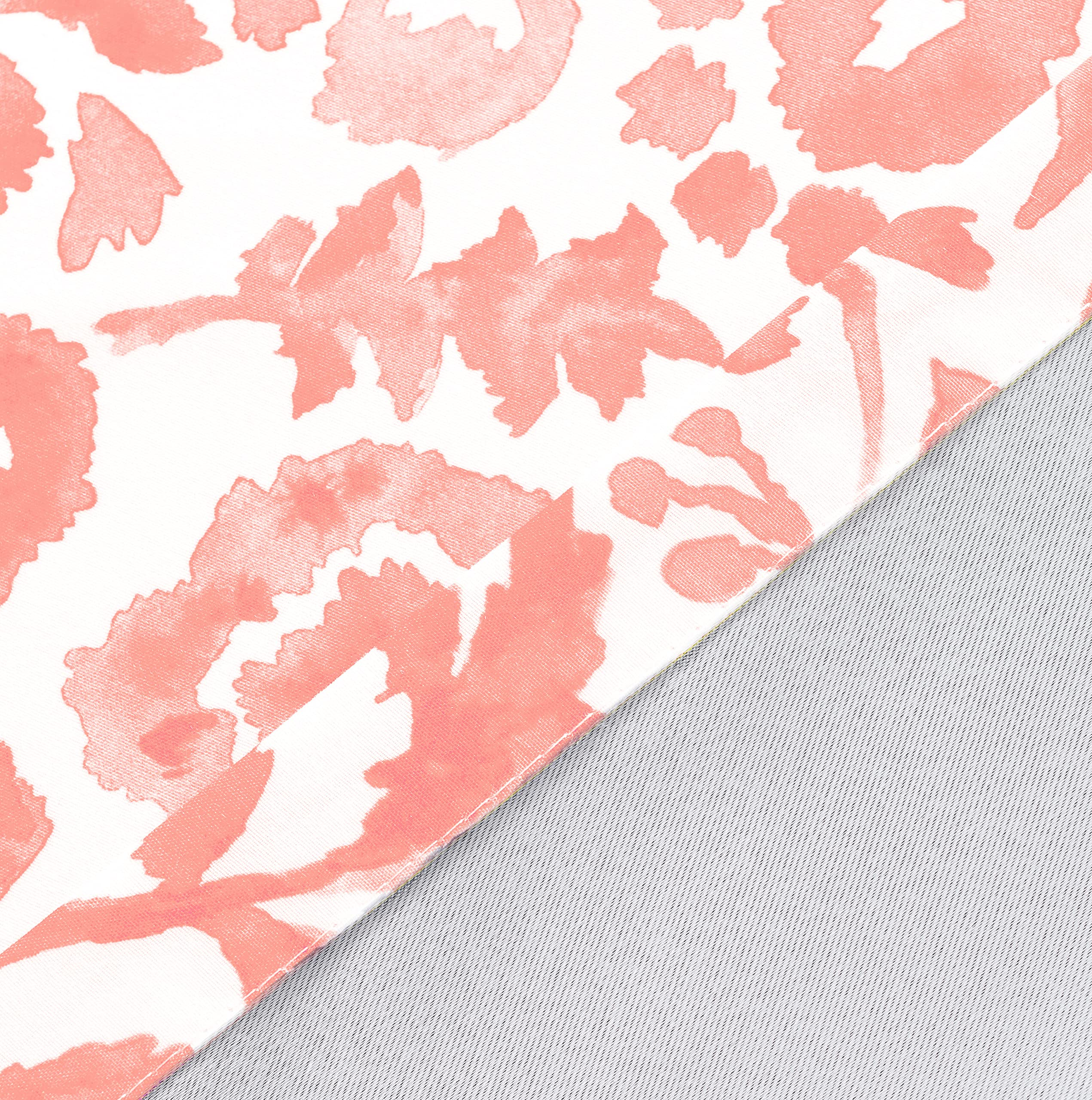 DriftAway Julia Lined Valance Double Layer Thermal Insulated Room Darkening Blackout Valances 3 Inch Rod Pocket Window Valance for Bathroom Living Room 52 Inch by 18 Inch Blush